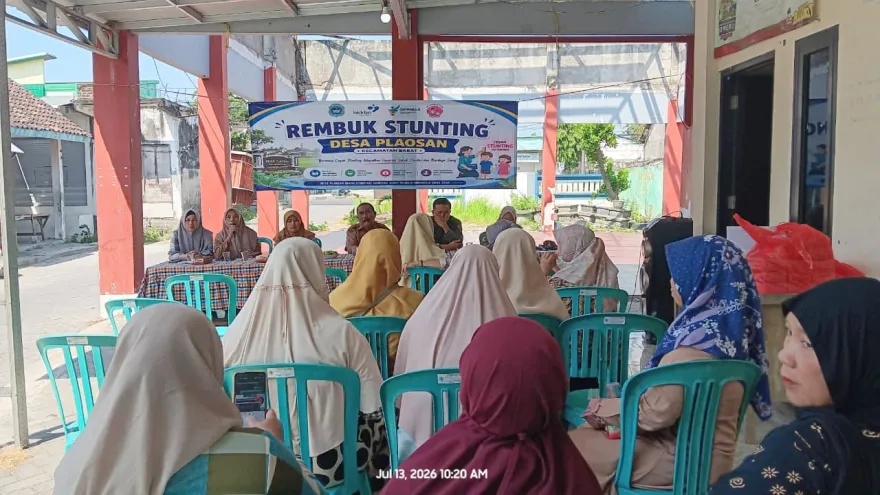 Desa Plaosan Gelar Rembug Stunting untuk Perkuat Komitmen Kesehatan Masyarakat