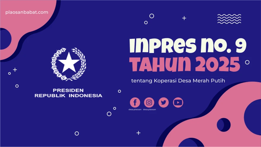 Sosialisasi Inpres Nomor 9 Tahun 2025 [Kemendesa, PDT]